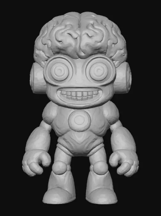 3D model for Psychedelic Bot