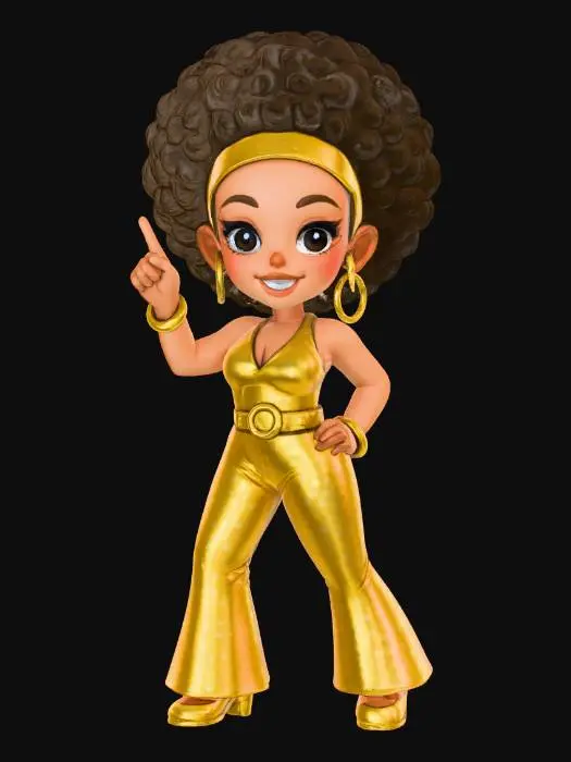 3D model for Disco Diva