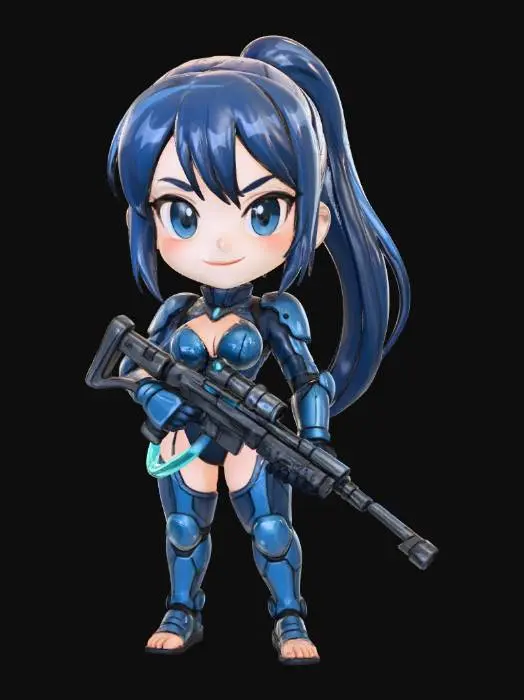 3D model for Cyber Guardian