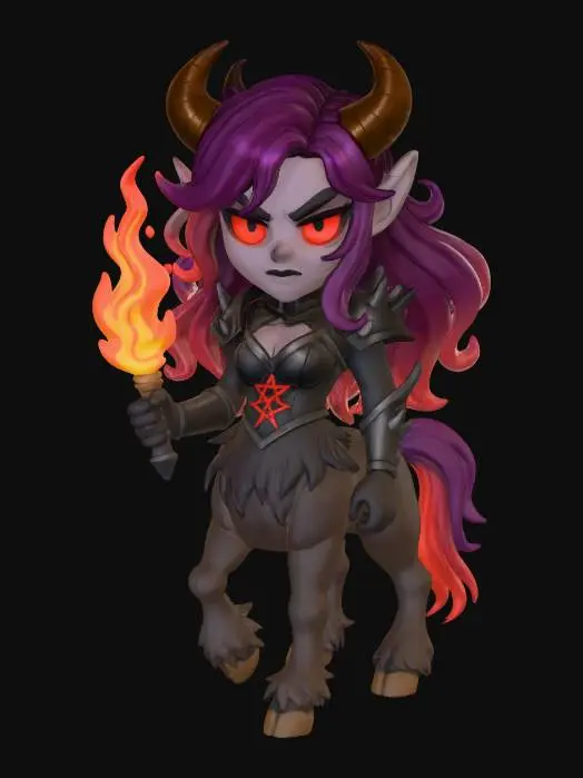 3D model for Infernal Centaur Guardian
