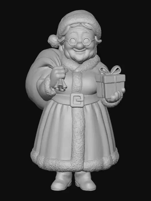 3D model for Mrs. Claus's Gift Delivery, #Christmas2025#