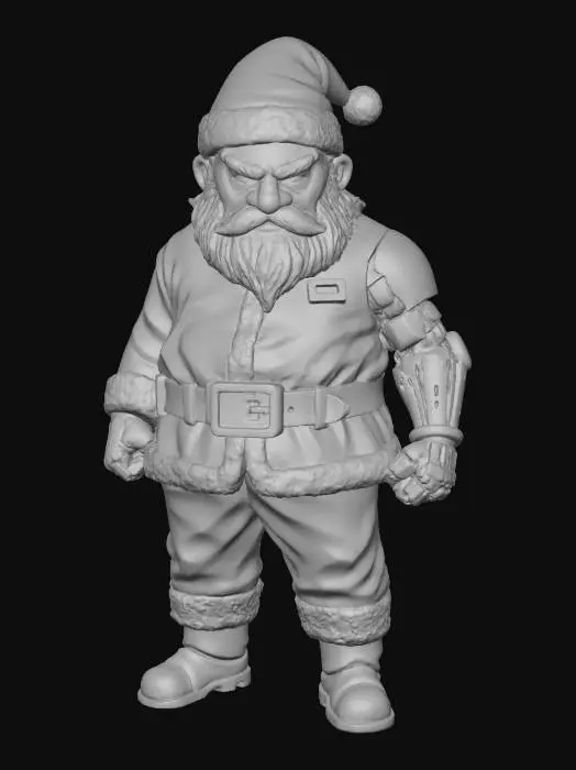 3D model for Cyber Claus Unleashed, #Christmas2025#