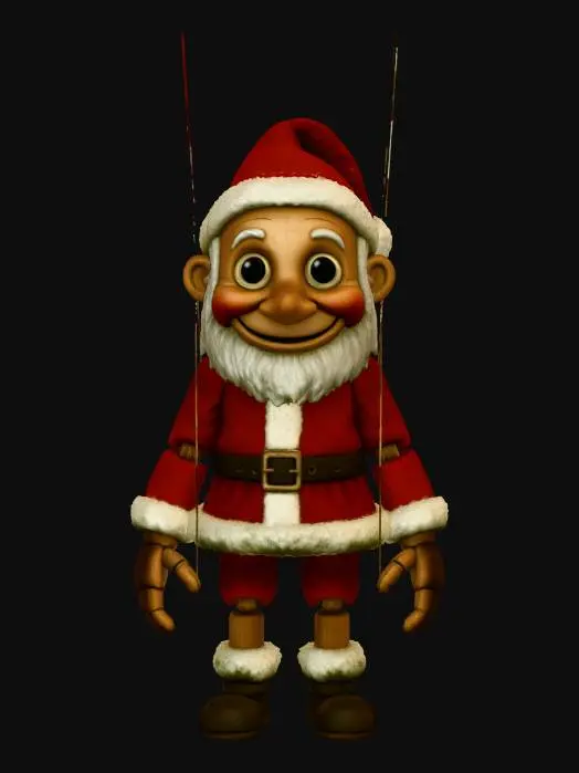 3D model for Santa's Puppet, #Christmas2025#