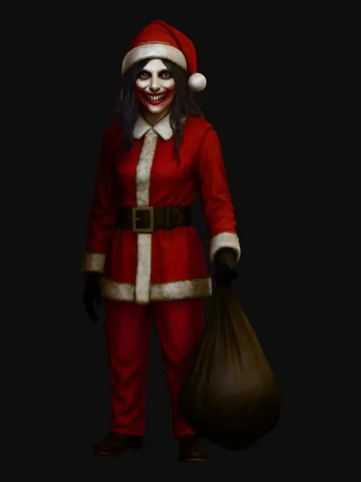 3D model for Dark Christmas Visitor, #Christmas2025#