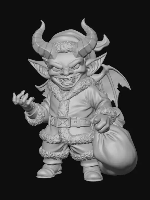3D model for Krampus Claus, #Christmas2025#