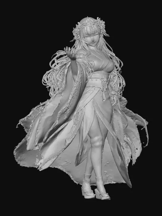 3D model for Enchanted Winter Empress, #Christmas2025#