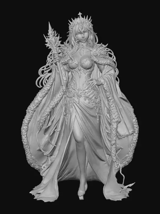 3D model for Frost Queen, #Christmas2025#