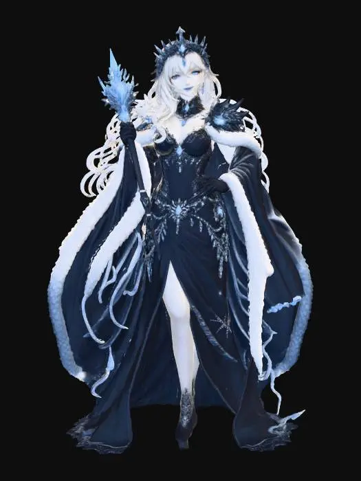 3D model for Frost Queen, #Christmas2025#
