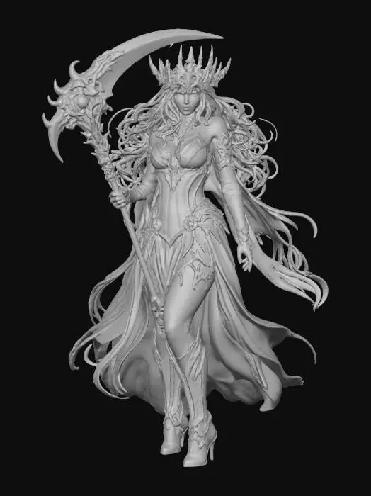 3D model for Eclipse Sorceress