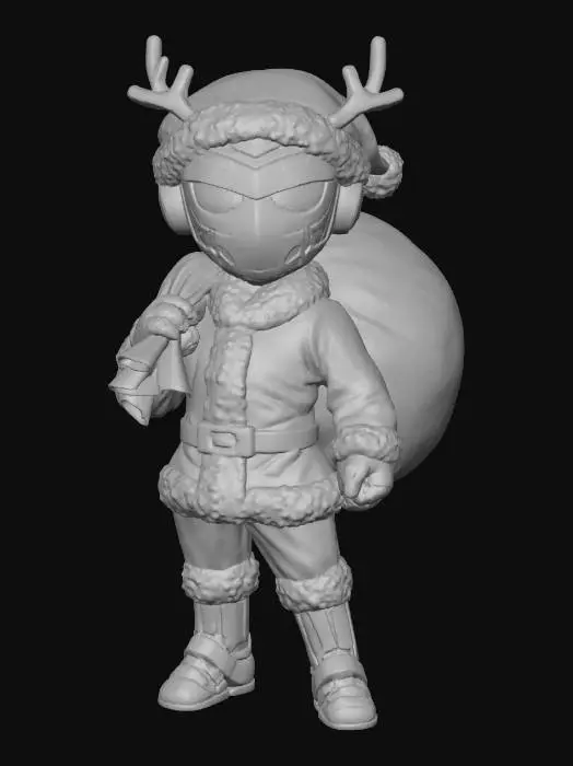 3D model for SantaBot Antlers, #Christmas2025#