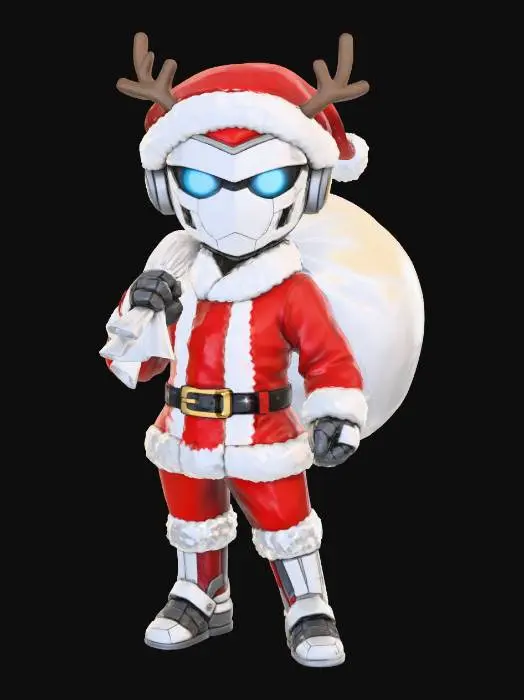 3D model for SantaBot Antlers, #Christmas2025#