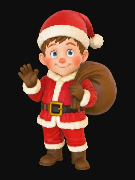 3D model for Santa's Little Helper, #Christmas2025#