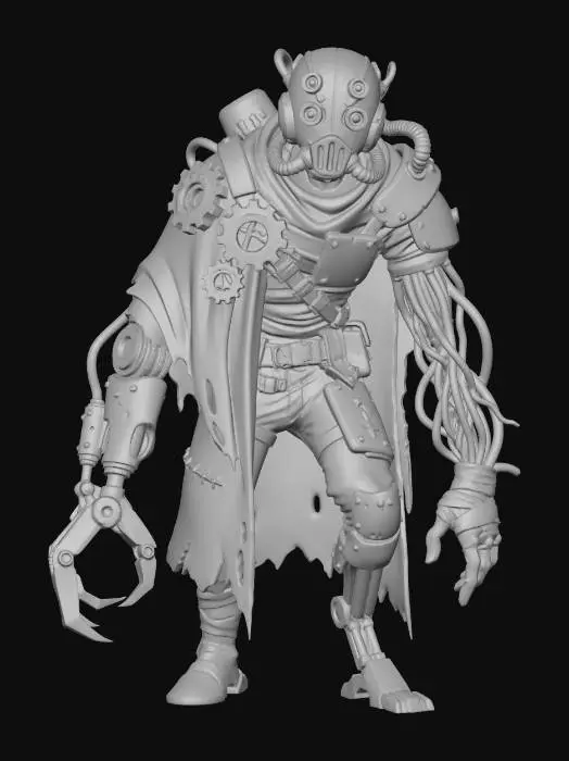 3D model for Scrapwork Guardian