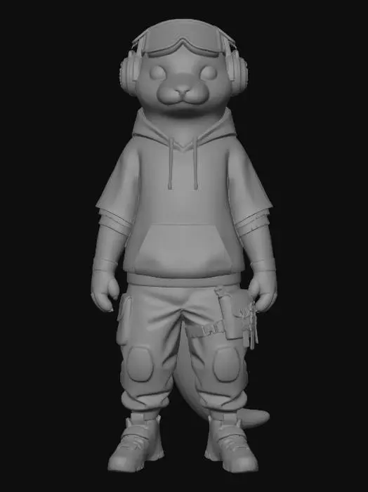 3D model for Urban Chic Otter