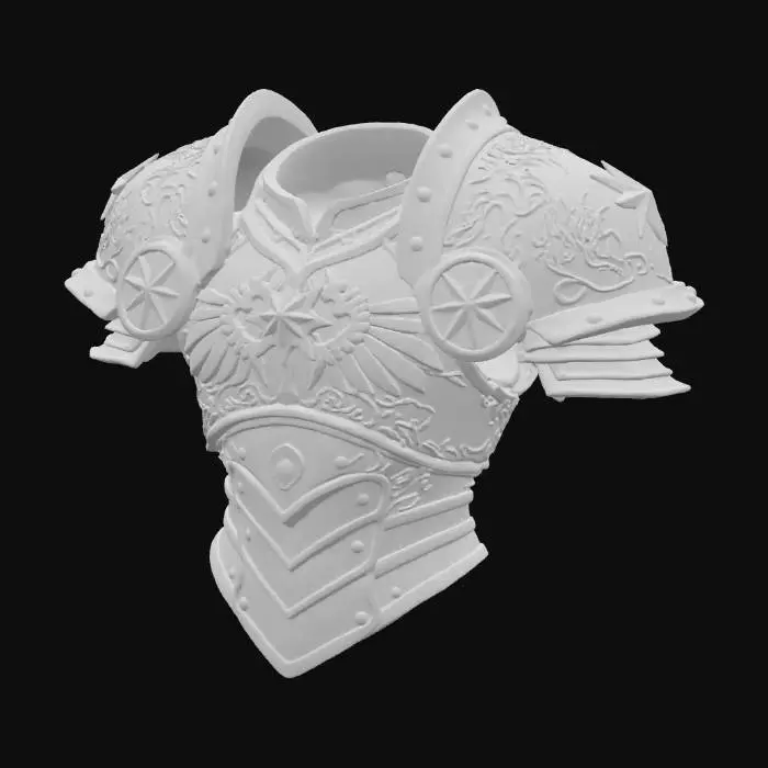 3D model for Celestial Armor