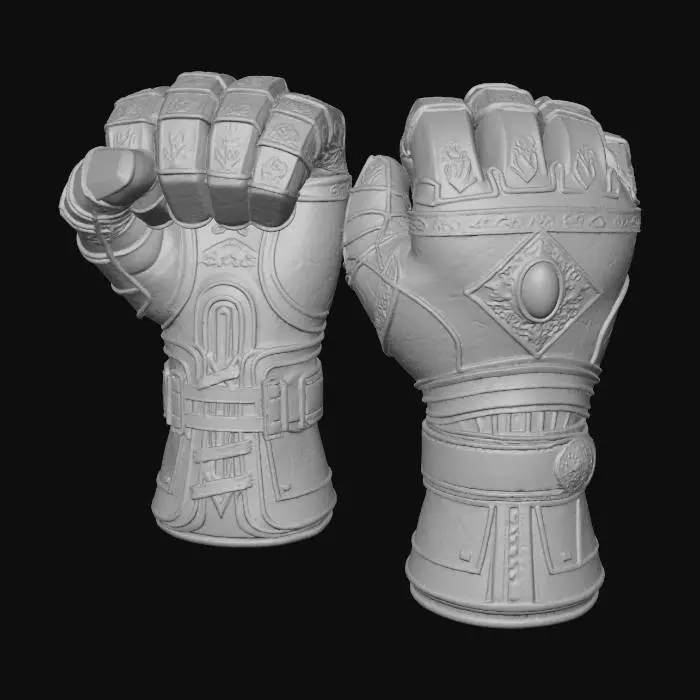 3D model for Royal Gauntlets