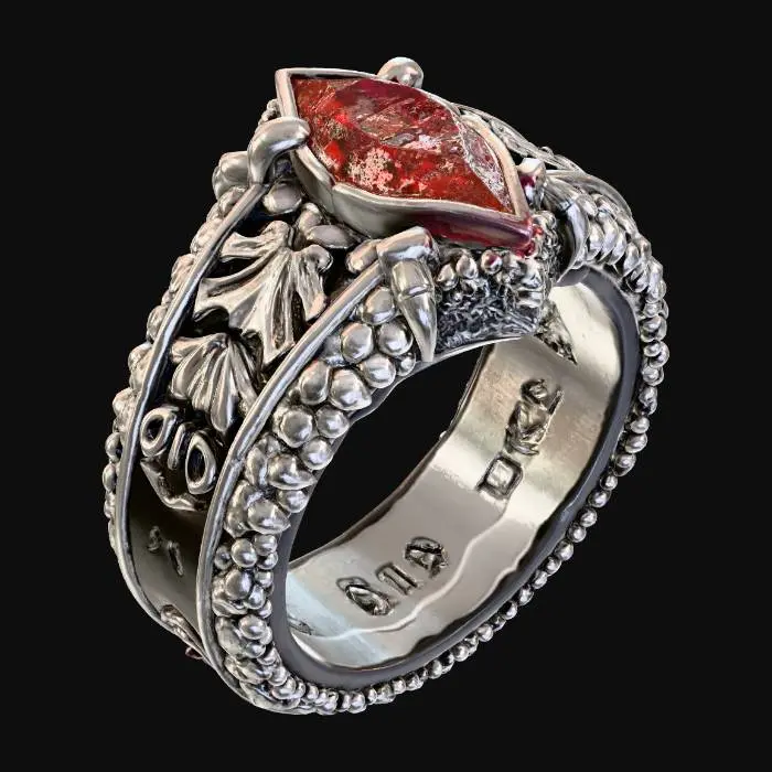 3D model for Dragon's Heart Ring