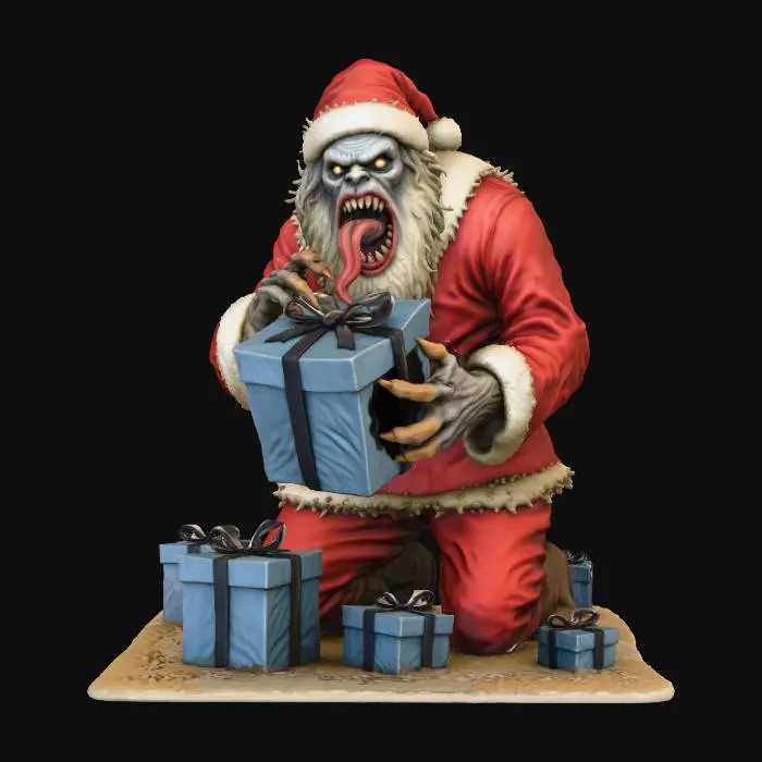 3D model for Christmas Cryptid Gift Giver, #Christmas2025#
