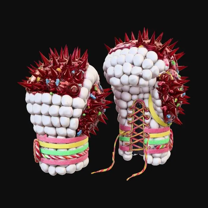 3D model for Spiked Candy Boots