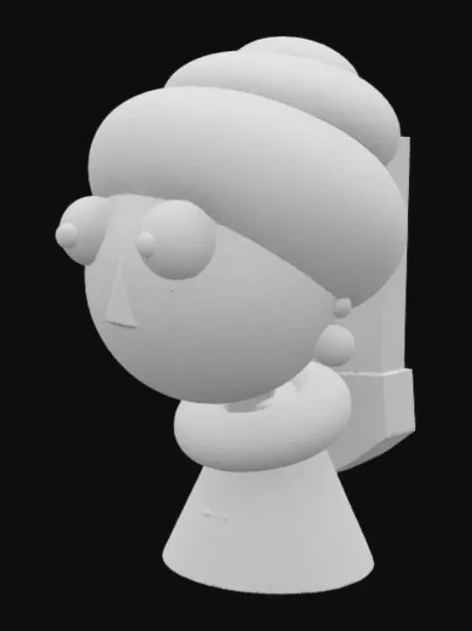 3D model for Winter Whimsy