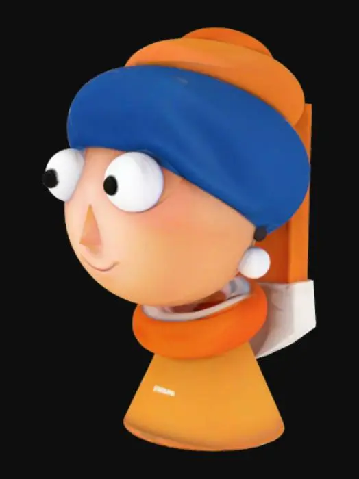 3D model for Winter Whimsy