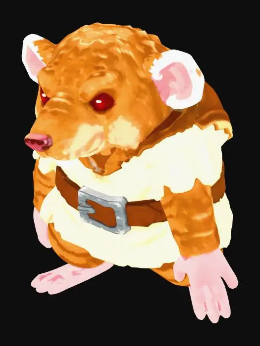 3D model for Worker Rat