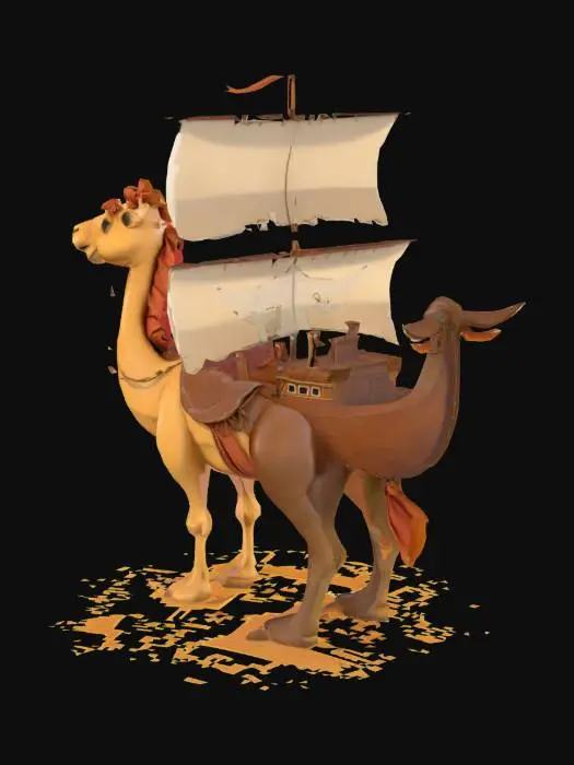 3D model for [ Sahara] Desert Voyager, #AroundTheWorld#