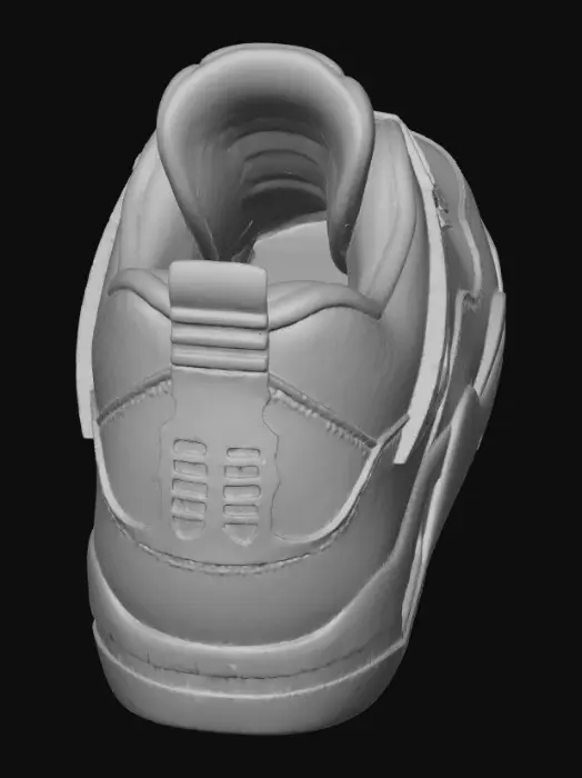 3D model for Sneaker Style Black and White