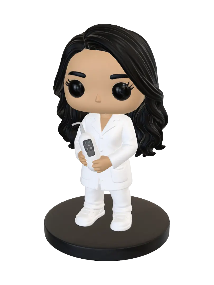 Modelo 3D de White Coat Doctor - Profession, gerado por IA