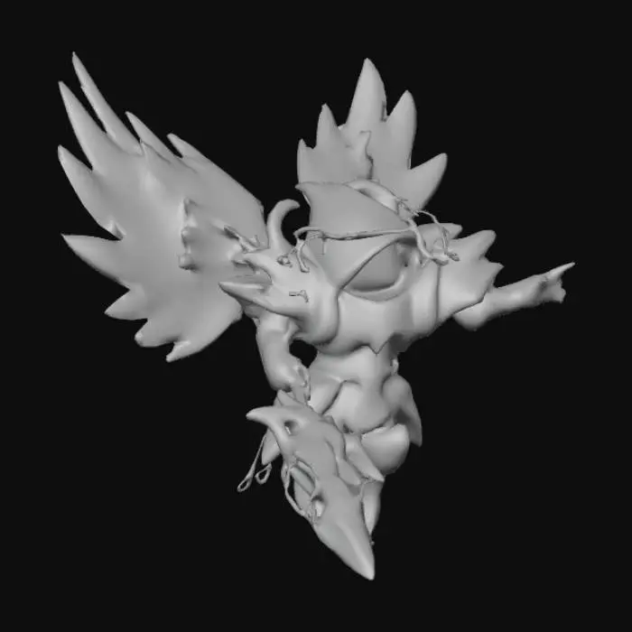 3D model for Angel of Valor