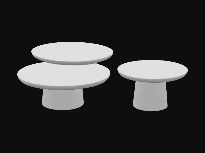 3D model for Wooden Coffee Tables