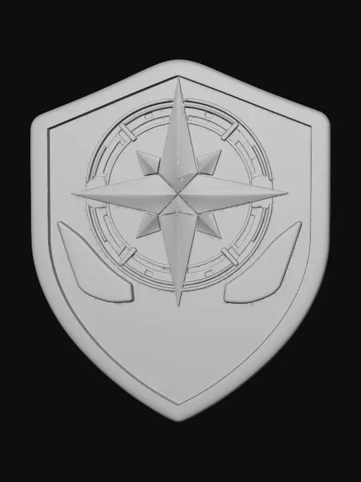 3D model for Explorer's Emblem