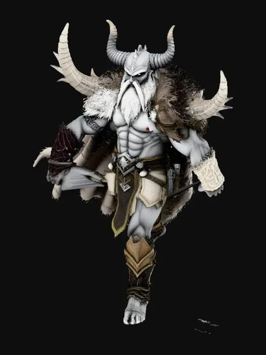 3D model for Vytvoř hrdinu který bude mít Vikingksé rysy a bude jako polobůh