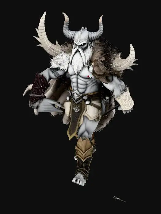 3D model for Vytvoř hrdinu který bude mít Vikingksé rysy a bude jako polobůh