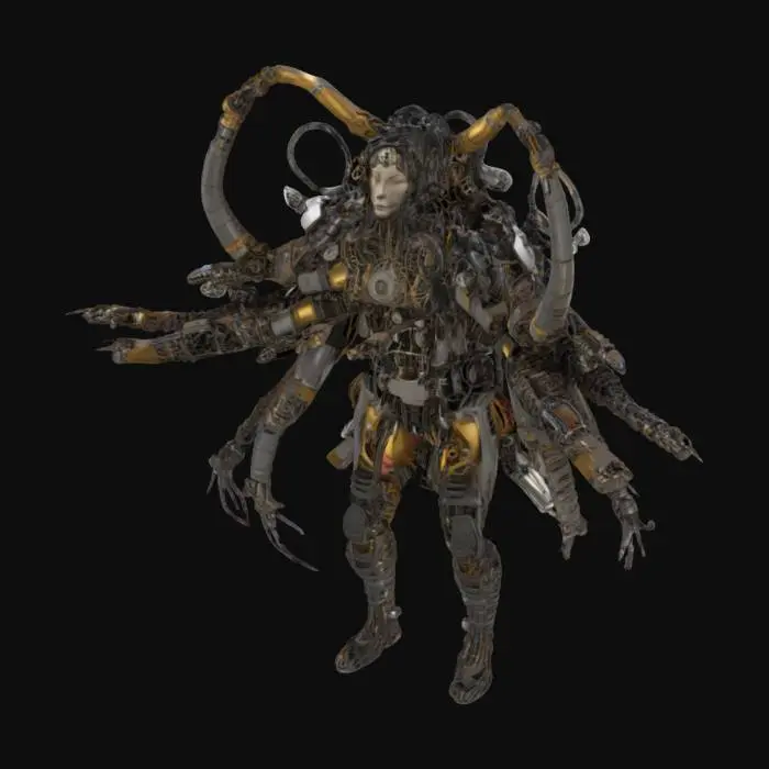 3D model for Post-Apo Golem