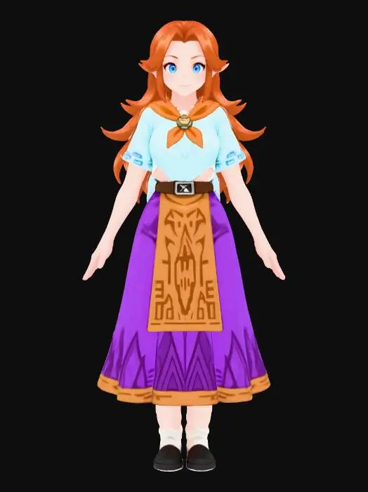 3D model for Farmhouse Elegance