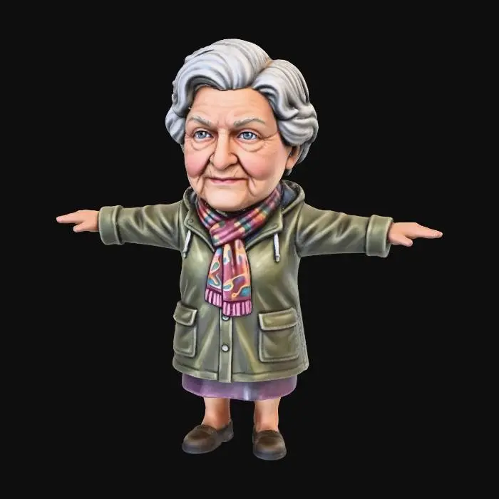 3D model for Elderly Charm