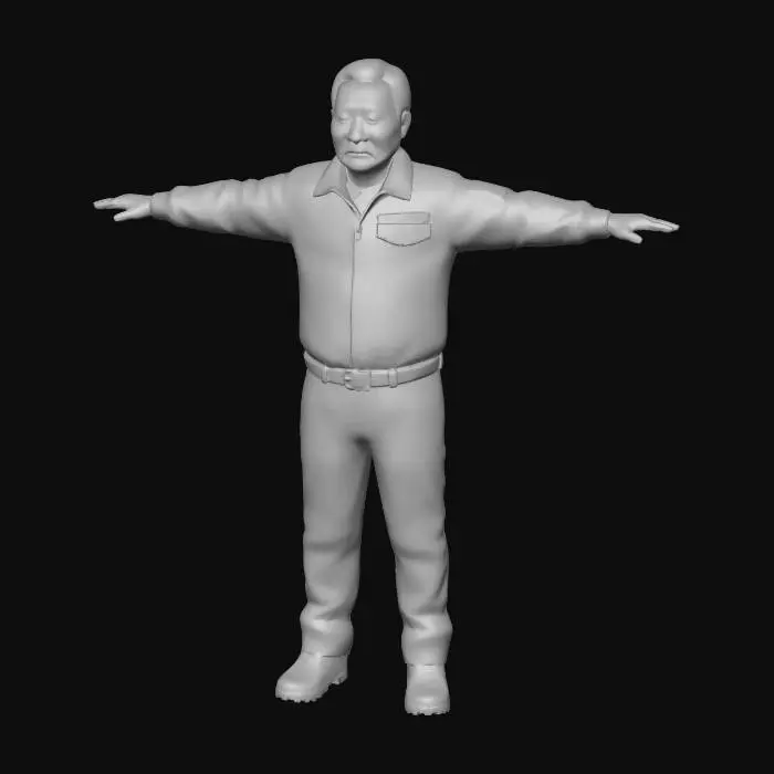 3D model for The Outstretched Arms Worker