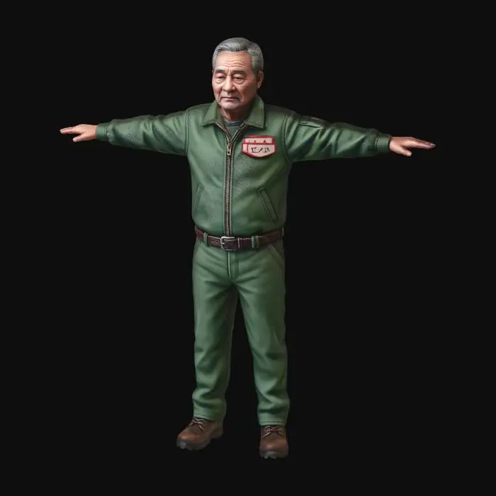 3D model for The Outstretched Arms Worker