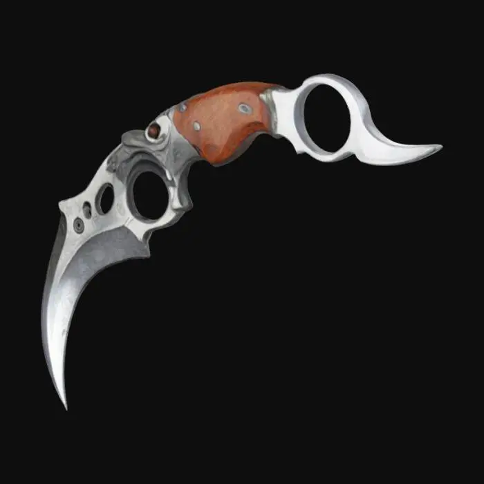 3D model for Dragon Fang Karambit