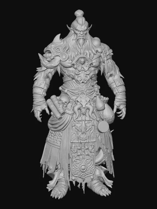 3D model for mythological figures