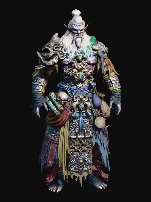 3D model for mythological figures