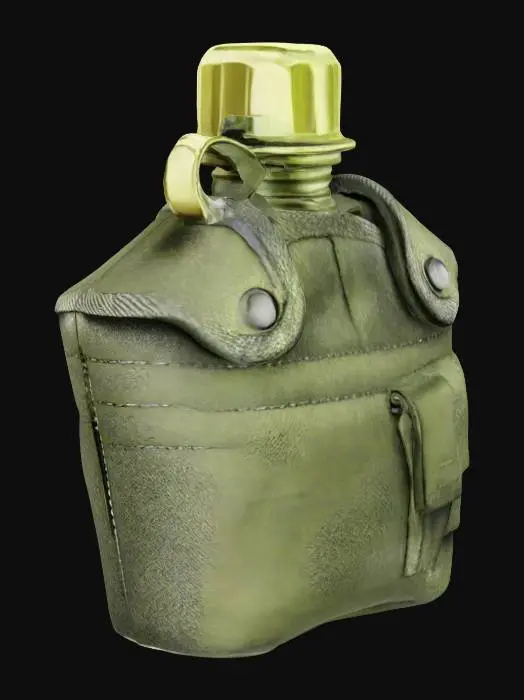 3D model for Military Canteen