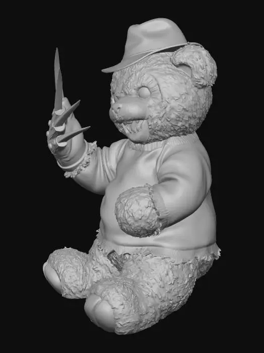 3D model for Nightmare Teddy