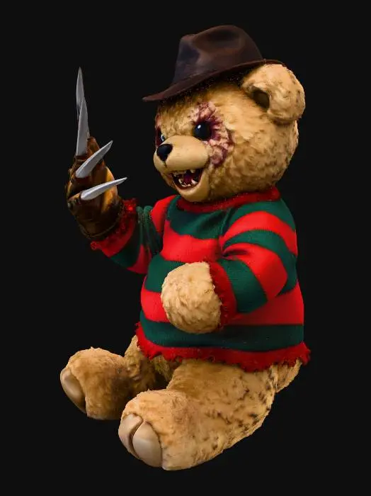 3D model for Nightmare Teddy