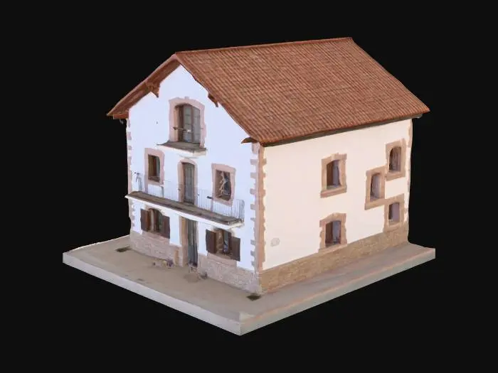 3D model for Rustic Villa Model