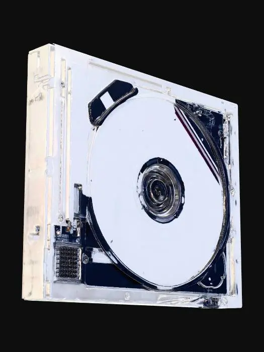 3D model for km5 bluetooth cd player instant disk audio cp1