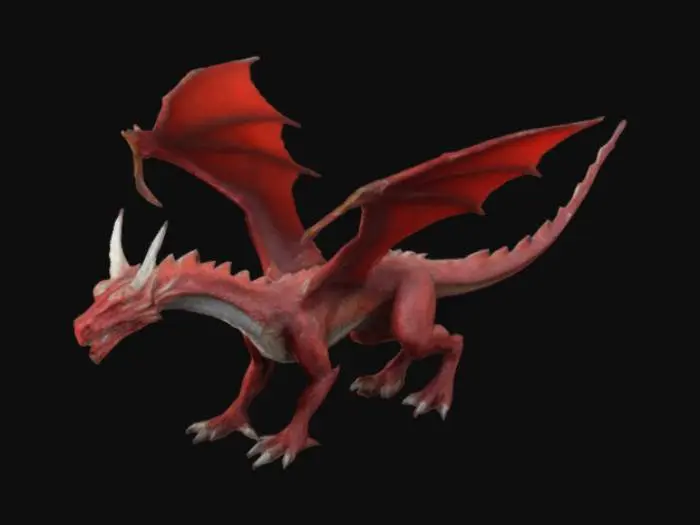 3D model for Scarlet Wyrm