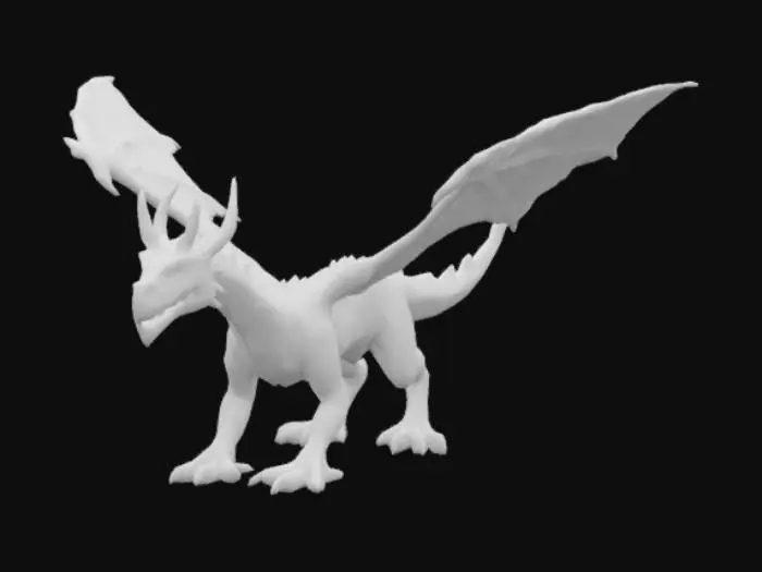 3D model for Scarlet Wyrm