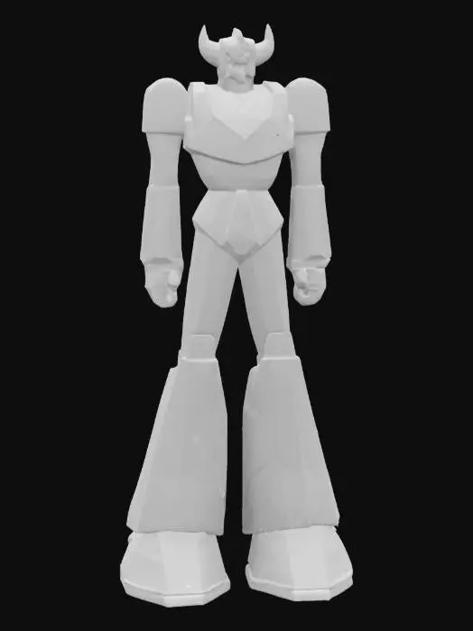 3D model for Mecha Warrior